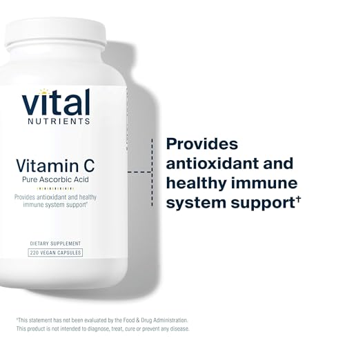 Vital Nutrients Pure Ascorbic Acid Capsules