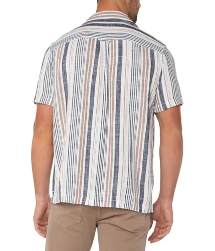 Liverpool Men's Short Sleeve Button Up Camp Shirt2