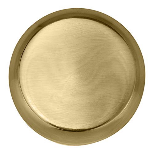 UK Brass Castor Cups (Set of 4) – Solid Polished Brass – Antique Vintage