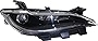 Evan-Fischer Headlight Assembly Compatible with 2016-2017 Chrysler 200 Halogen Chrome Interior with LED DRL C/Limited Models CAPA Passenger Side