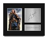 HWC Trading Christopher Lambert Highlander Gifts Printed Signed Autograph Picture for Movie Memorabilia Fans - US Letter (ID-007591)