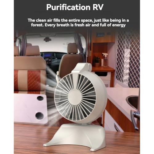 Ventilateur de fumée compact et extracteur d'odeurs de bureau pour espace de travail propre - 5
