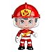 Pinypon Action - Moto de Bombero con 1 figurita, para niños y...