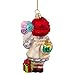 Kurt Adler Glass Raggedy Ann Stocking Ornament, 5-Inch