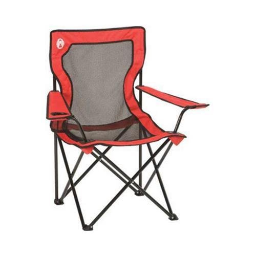 Coleman-outdoor - 2000013600 - broadband mesh quad chair& pocket blue coleman