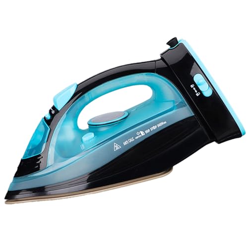 2400W Dampfbügeleisen Bügeleisen KabellosesBügeleisen Powersteam Ultra Keramik-Bügelsohle, Selbstreinigungs- & Sprühwasserfunktion, Tropfstopp, Dampfbügeleisen Automatische Abschaltung