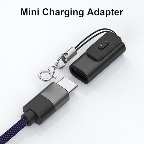 Image of ZORBES Compatible Watch Charging Adapter, USB C Two Pin Charger, Lanyard