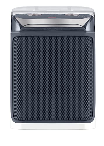 rowenta mini excel aqua chauffage soufflant céramique 2 en 1, radiateur électrique, chauffage d’appoint, ventilation froide, puissant, silencieux, compact, idéal pour la salle de bain so9281f0