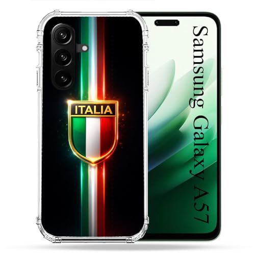 Coque Samsung A57 5G Italie voyage noir étui de téléphone pour voyageur