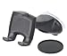 Produktbild HR GRIP Universal Halterung Quicky Smart Amigo x'tra für alle Smartphones & Handys zwischen 64 und 92mm Breite [5 Jahre Garantie | Made in Germany | 360 Grad drehbar | Inkl. Connector | Einhandbedienung] - 22010911