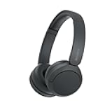 WH-CH520 Wireless Headphones Bluetooth On-Ear Headset with Microphone and up to 50 Hours Battery Life with Quick Charging, Black