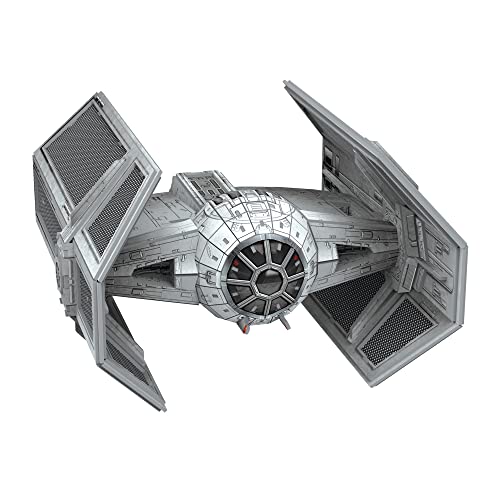 University Games Star Wars Imperial TIE Advanced x1 Fighter Model Kit, Grey, (U08517)