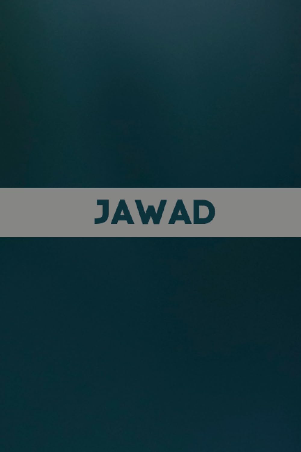 Jawad: Carnet de notes unique et personnalisable comme un Cadeau d'anniversaire pour le prénom Jawad