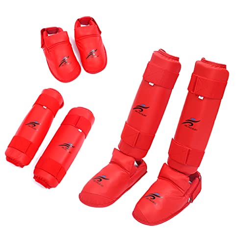 Widealiff Protetor de perna leve contra o ataque protetor de pernas almofadas de proteção para chute