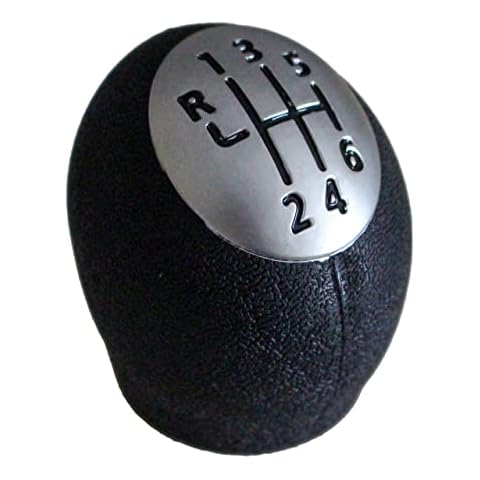 MKAREPART 6 SPEED Gear Lever Knob Shift Stick Compatible with Megane III Trafic Scenic Master Vivaro Movano Primastar 328650005R Cover