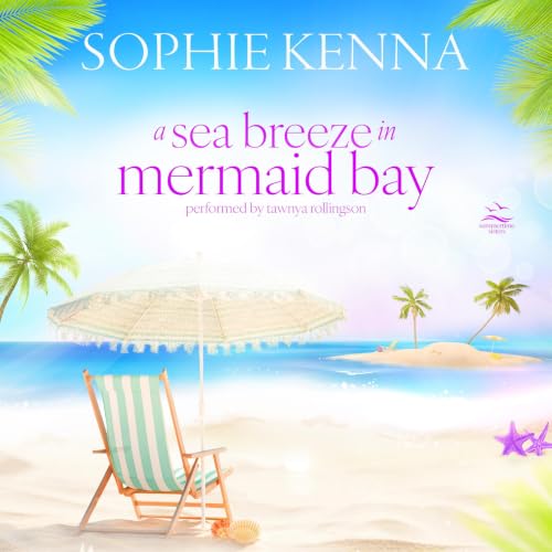 Diseño de la portada del título A Sea Breeze in Mermaid Bay