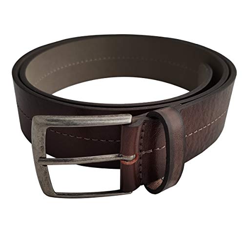 Fasolo, G13401T110, Cinto de Masculino Cinto Fivela Cinto Tam 110, cor Marrom, Couro