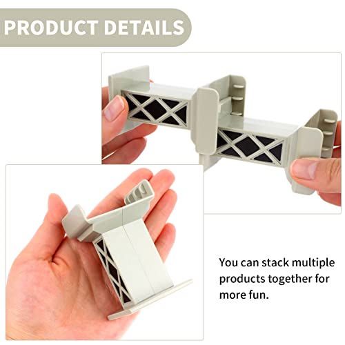 image for Ioffersuper 6 Pcs Train Bridge Pier Track Railway Accessories Multi Le