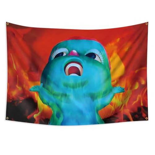 Konern 40x60inch Bibble Meme Beliefs Happiness Tapestry Gaslight Gatekeep Girlboss Tapestries Funny Wall Hanging (Duplex printing Bright & Vibrant 150D Polyester 4 Brass grommet design is durable)