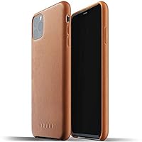 Custodia Mujjo per Apple iPhone 11 Pro Max | Vera Pelle Effetto Invecchiato Naturale, rialzata di 1...