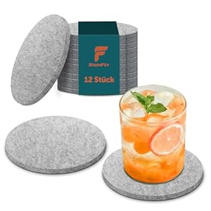 Shinfly Filzuntersetzer 12er Set