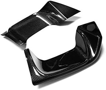 Carbon Fiber For SUBARU Impreza 10 GVB Sedan Vars Style Rear Bumper Exhaust Heat Shield Cover