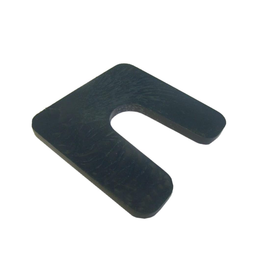 Heavy Duty Horseshoe Levelling Shims Plastic 2mm–20mm | Load Bearing Spacers | Construction, Trade & DIY (7mm Thickness, 1000, Pack)