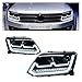 1 Pair Car Front Headlight Compatible For Amarok Headlights 2010-2020 HeadLamp L-ED Styling Dynamic Turn Signal Lens Automotive Assembly