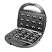 Tostiera,Waffles piastra,Macchina Per Cialde Elettrica, 5 In 1 Multifunzionale Antiaderente Con Rivestimento Ad Olio Termostato Ad Alta Precisione Pan Per Colazione Ciambella Macchina Per Ciambelle