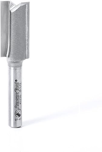 Amana Tool - 45226 Carburo Punta Recta Plunge Alta Producción 12 Dia x 1" 4 S