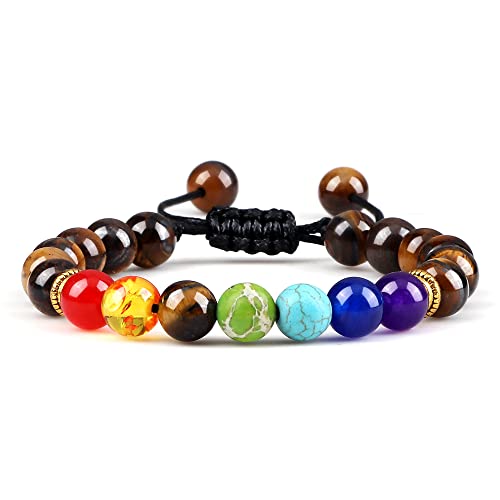 Bracelet de yoga en pierre naturelle pour séances de méditation reiki