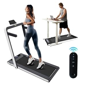 Compact Folding Treadmills for Home Office Desk Walking pad, 2 in 1 Walking pad Small Treadmill Quiet with Remote Control, Lightweight Walking pad with Handle bar