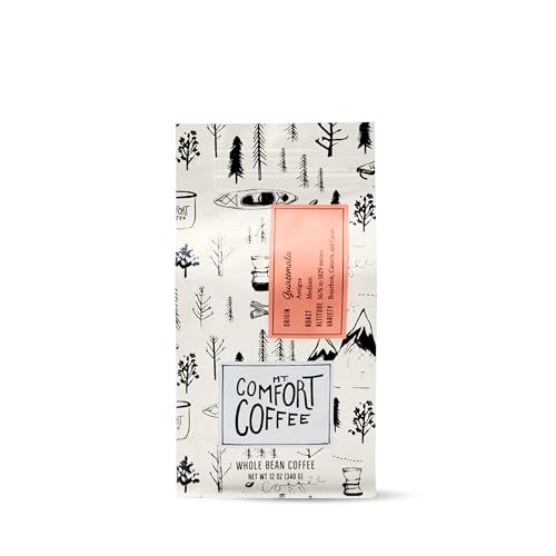 Mt Comfort Coffee Guatemala Medium Roast - Exceptional Arabica Beans from Guatemala, Medium Roasted for a Balanced Flavor - Premium Whole Bean Coffee Delight