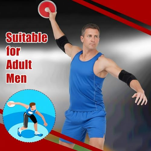Syhood Training Discus Nylon Discus Sports Track and Field for Beginners Equipment for High School College Outdoor Sports Training Practice(Red, 2 kg) by Syhood - Image 5