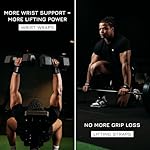 Breaking Limits Gym Straps Weight Lifting Wrist Wraps Bundle – Workout Lifting Straps for Deadlift – Wrist Straps for Weightlifting Men & Women - Muñequeras Para Gym - Image 3