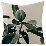 Isdreem Lino Funda Almohada Hosteleria Funda de Almohadas Decorativa Funda Cojín Decorativo Funda Almohada Jardin Exterior Tapizado de Sofás de Salón 40x40cm