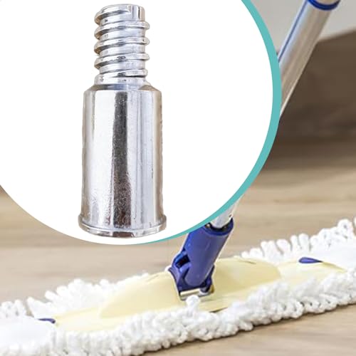 Puntas de mango de escoba y conector doméstico con cabeza roscada para postes 8