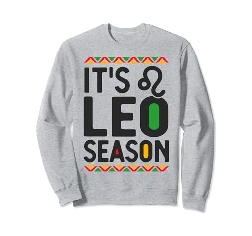 Black Leo Queen Birthday Party Sudadera