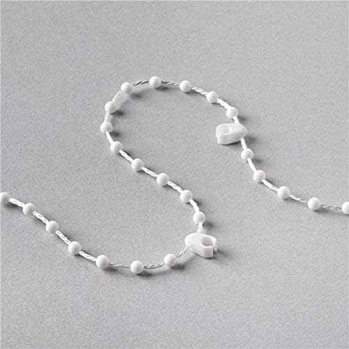 EveryHome 12 Meter 100 clips Vertical Blind Bottom Chain for 5 Inch / 127mm Slats
