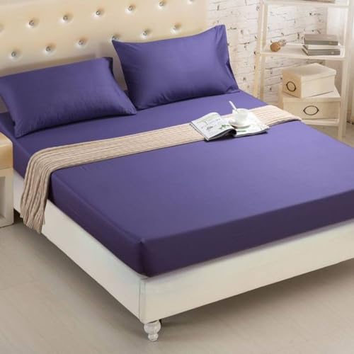 Couvre-matelas bleu royal 200x220 cm idéal pour habiller la chambre des parents