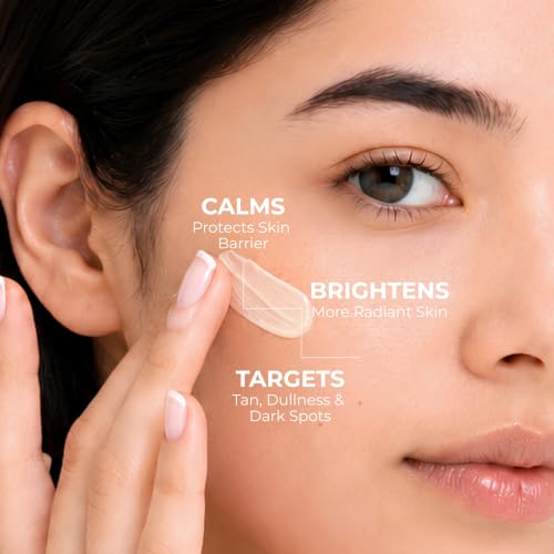 Image of Brightening Face Wash-Niacinamide, Kojic Acid, Vitamin C & NMF | Non-Irritant, For Tan Removal & Glowing Skin, Evens Skin Tone, Optimal pH for Men & Women, Oily & Combination Skin Types