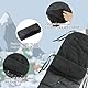 Baby Fußsack Kinderwagen, SilverChry Babyschale Einlage, Babyschale Regenschutz, Decke Kinderwagen, Fusssack, Fußsack für Autositze, Schlafsack-einlage, Winter Fußsack für Kinderwagen Buggy (Schwarz)