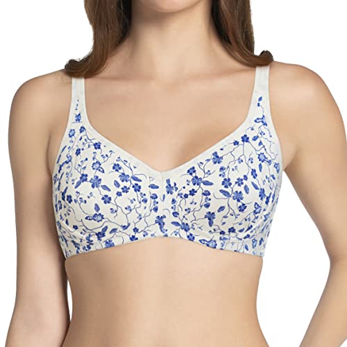 Image of Amante Women's Side Support Shaper Non-Padded Non-Wired Full Coverage Cotton Bra | Seamless Cups | Moisture-Wicking Fabric | High Support Everyday Bra