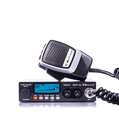 La confezione comprende: una radio, microfono Precision Series con pulsanti Up, Down e Lock, staffa di montaggio e viti di fissaggio