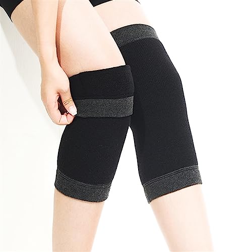 Genouillères de cyclisme tricotées d'automne hiver douillettes taille Large - 3