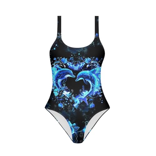 Image of Teens One-Piece Swimsuit Training Athletic Bathing Suits Quick Dry Beach Sport Swimwear Girls Dance Tank Leotards