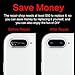2PCS ASDAWN Back Camera Lens Glass Replacement for iPhone 8 Plus 5.5 Inches with Pre-Installed Adhesive, Rear Camera Lens Glass Replacement with Installation Manual + Repair Tool Set