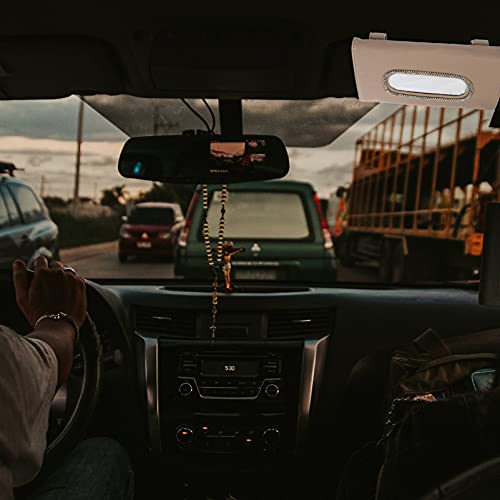 Toyvian Pala de Do Carro Titular Tecido Guardanapo Titular Pendurado Caixa de Tecido de Couro Do Cas