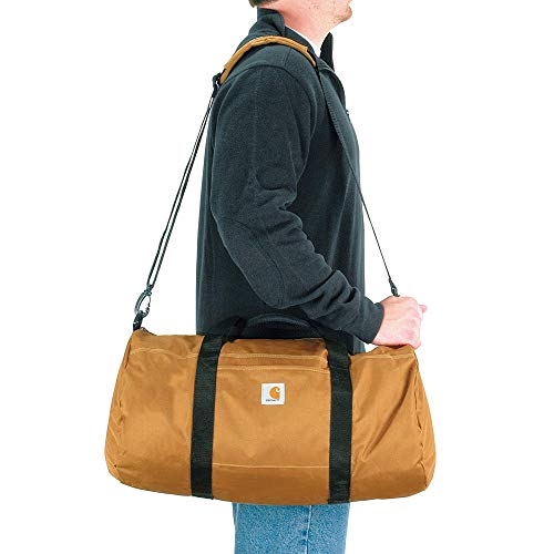 Carhartt Trade Series 2-in-1 Packable Duffel with Utility Pouch, Grey, Medium (21.5-Inch)