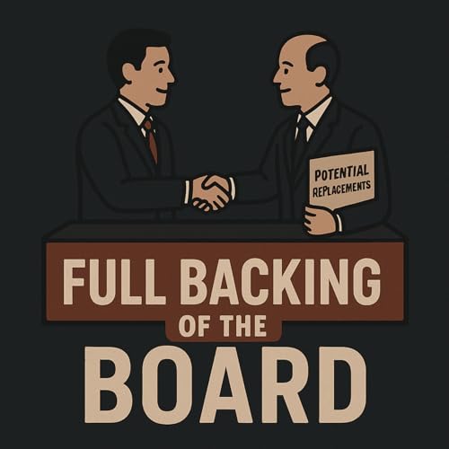 『Full backing of the Board』のカバーアート